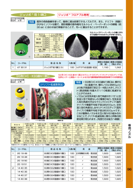 専用ノズル 96 SS用CVC・KSS直M1頭口 ジュリボ &reg;用 1 頭口