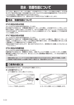 防水／防塵性能について（708KB）