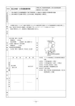 事業名 高山本線・太多線整備事業