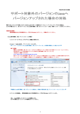 平成27年3月31日更新 電子入札システムでご利用