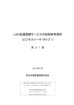 ビジネスイーサ・タイプ 1