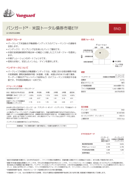 バンガード®・米国トータル債券市場ETF