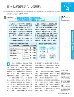 日本と米国をまたぐ相続税