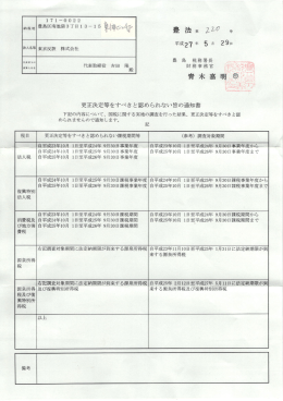 法弟 乙乙ク 号 平成27年 5月 29日