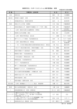 実行委員会名簿（PDFファイル159KB