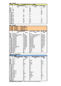 バス時刻表 36系統 「富山駅前」←→「総合運動公園」又は