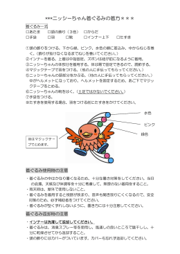「ニッシーちゃん」の着方（PDF：86KB）