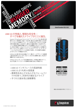 データシート - Kingston