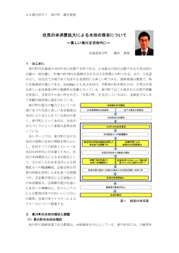 住民 民の米消費 費拡大に よる水田 の保全に について