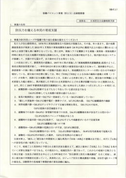 防災力を備える市民の育成支援