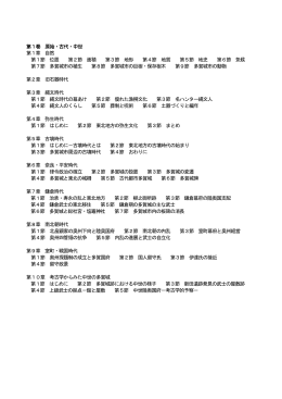 第1巻 原始・古代・中世 第1章 自然 第1節 位置 第2節 面積