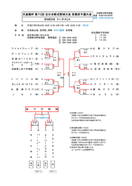 天皇賜杯 第70回 全日本軟式野球大会 京都府予選大会 ENEOS