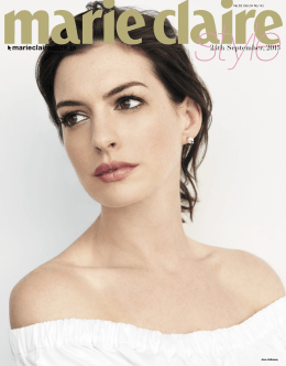 marieclairestyle.jp 24th September, 2015
