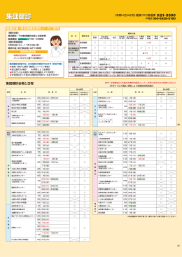 集団健診 - 日立市