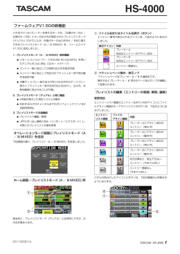 取扱説明書・追補 V1.50 - 412.28 KB | j_hs
