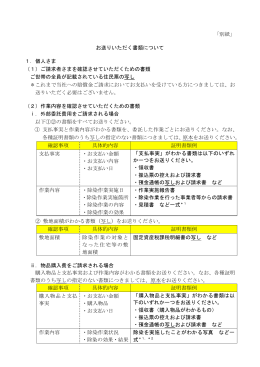 お送りいただく書類について(PDF 22.0KB)