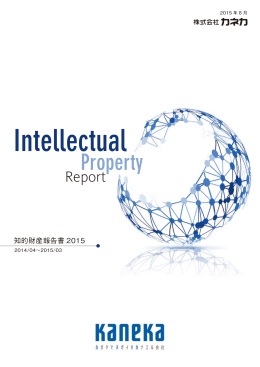知的財産報告書 2015 (PDF:2.21 MB)
