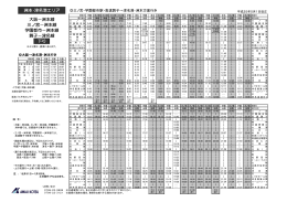 学園都市‐洲本線 舞子‐津名線 下り 洲本・津名港エリア 大阪‐洲本線