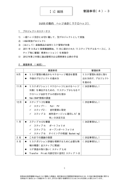 審議事項（4）−3 【1】総括