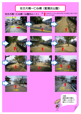 佐古大橋～仁心橋（藍場浜公園）