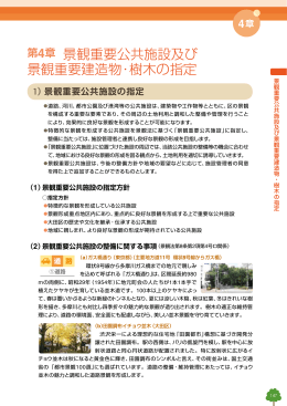 第4章 景観重要公共施設及び景観重要建造物・樹木の指定（PDF：948KB）