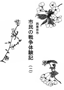 市民の戦争体験記（二） 2010年3月発行（PDF：316KB）
