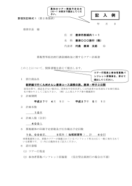 記 入 例