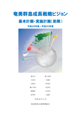 奄美群島成長戦略ビジョン - あまみネットワークプラザ