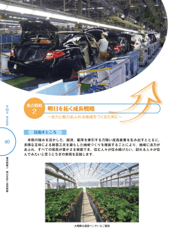 明日を拓く成長戦略