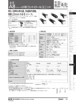 A8 シリーズ小形コントロールユニット