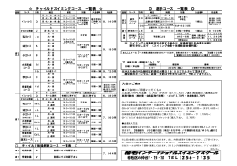 チャイルドスイミングコース 一覧表 選手コース 一覧表 稲毛区小仲台7‐15