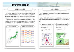 出発・到着経路 航空路・RNAV経路