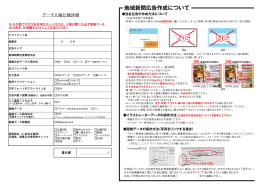 地域新聞広告作成について