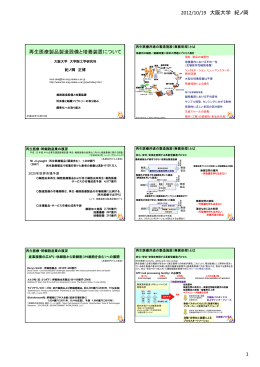 2012/10/19 大阪大学 紀ノ岡 1