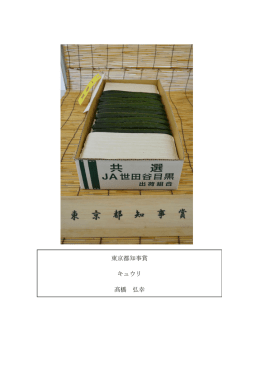 東京都知事賞、世田谷区長賞の写真（PDF形式 429キロバイト）