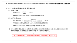 3. デフォルト事象と関連の深い財務指標の本質 これらの財務指標は