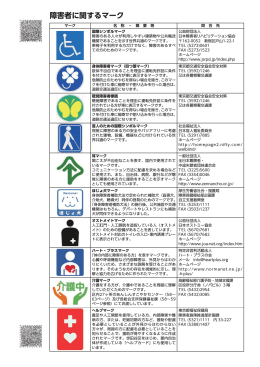 障害者に関するマーク（PDF形式/135KB）