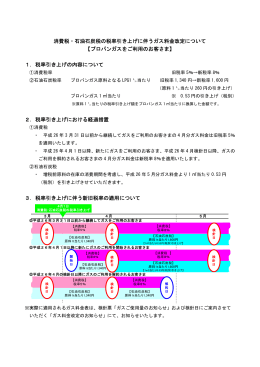 プロパンガスをご利用のお客さま