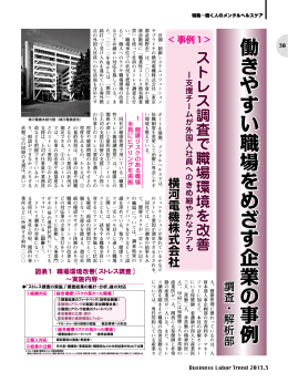 働きやすい職場をめざす企業の事例―横河電機、味の素など（PDF：1.3