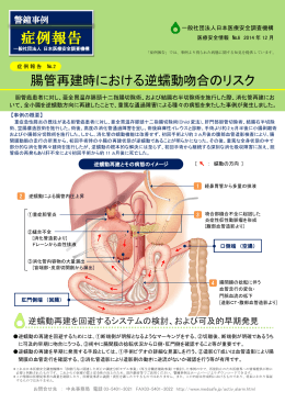 症例報告 - 日本医療安全調査機構