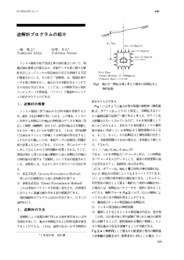 逆解析プログラムの紹介