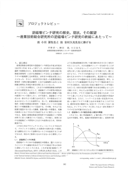 逆磁場ピンチ研究の歴史，現状，その展望&sim;産業