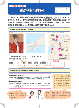 都が移る理由