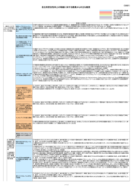 自主的安全性向上の取組に対する委員からの主な意見