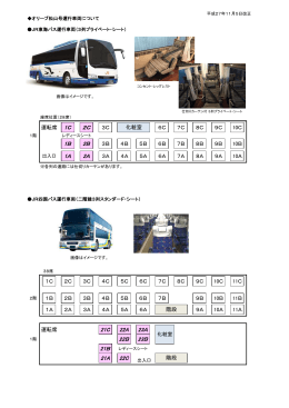 オリーブ松山号運行車両について