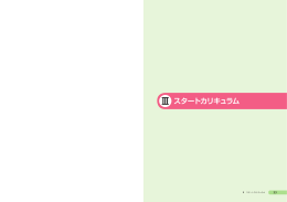 幼保小接続期モデルプログラム Ⅲ.スタートカリキュラム（2015 KB）