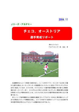 チェコ、オーストリア - 静岡県サッカー協会