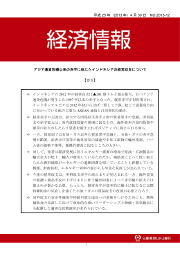 アジア通貨危機以来の赤字に転じたインドネシアの