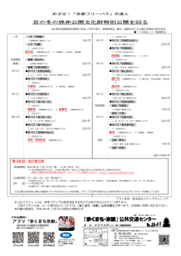 京の冬の旅非公開文化財特別公開を回る