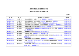 法制審議会民法（債権関係）部会 審議事項・部会資料・議事録一覧 （部会）
